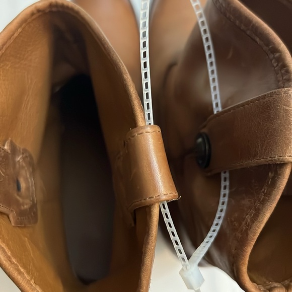 Frye Jackie Button Short Leather Western Mid Boots - Picture 10 of 16